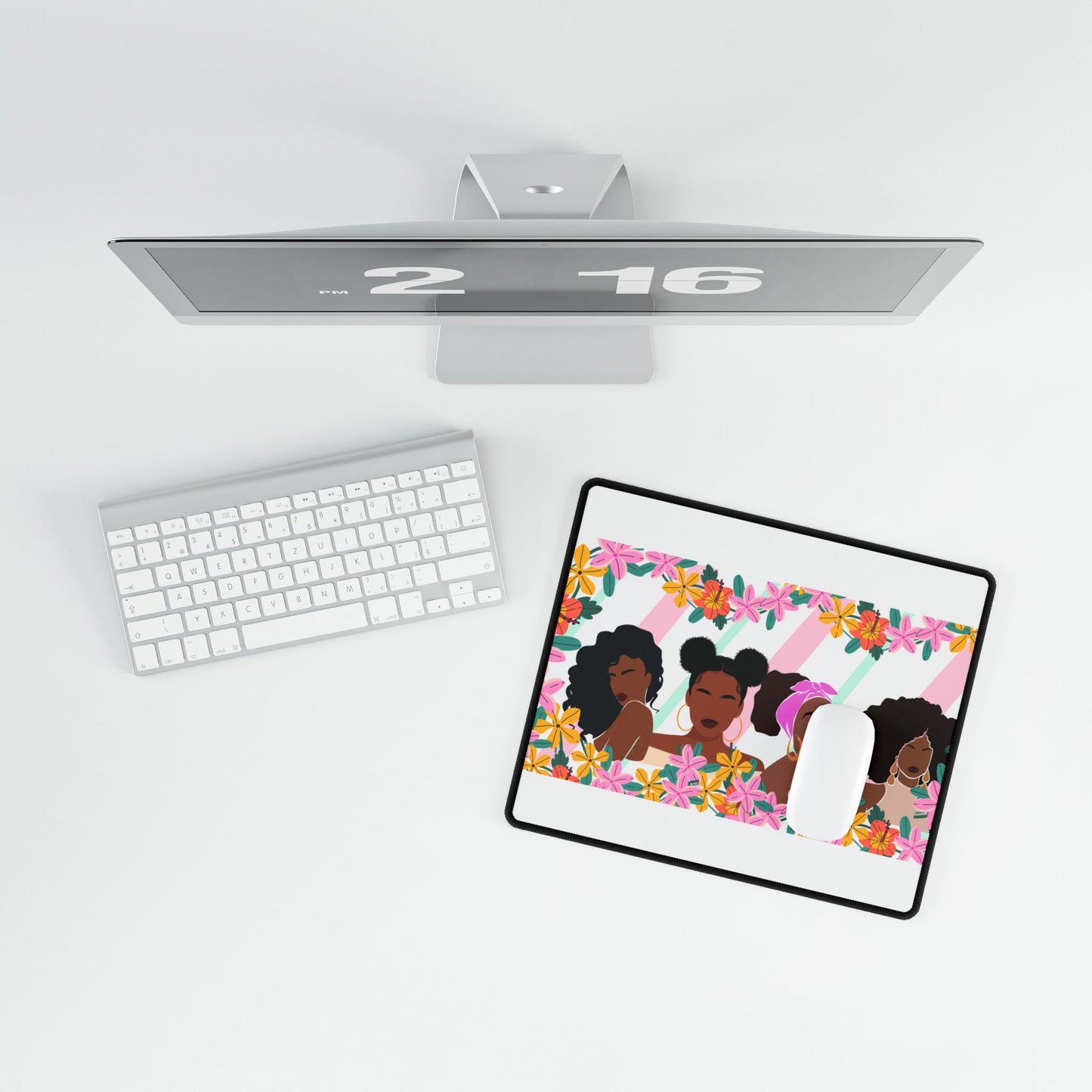 Garden of her Desk Mat