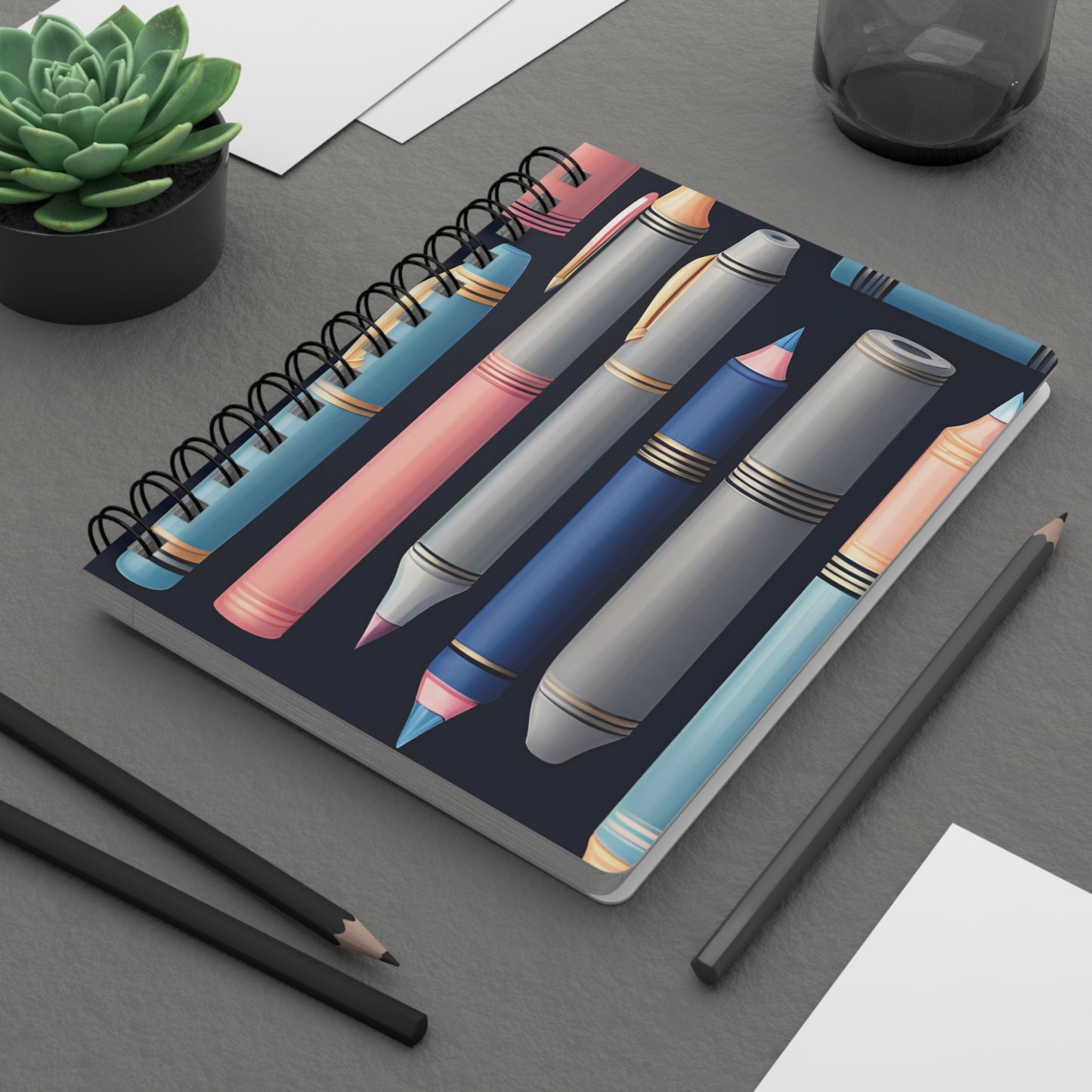 Pen to Paper Spiral Notebook