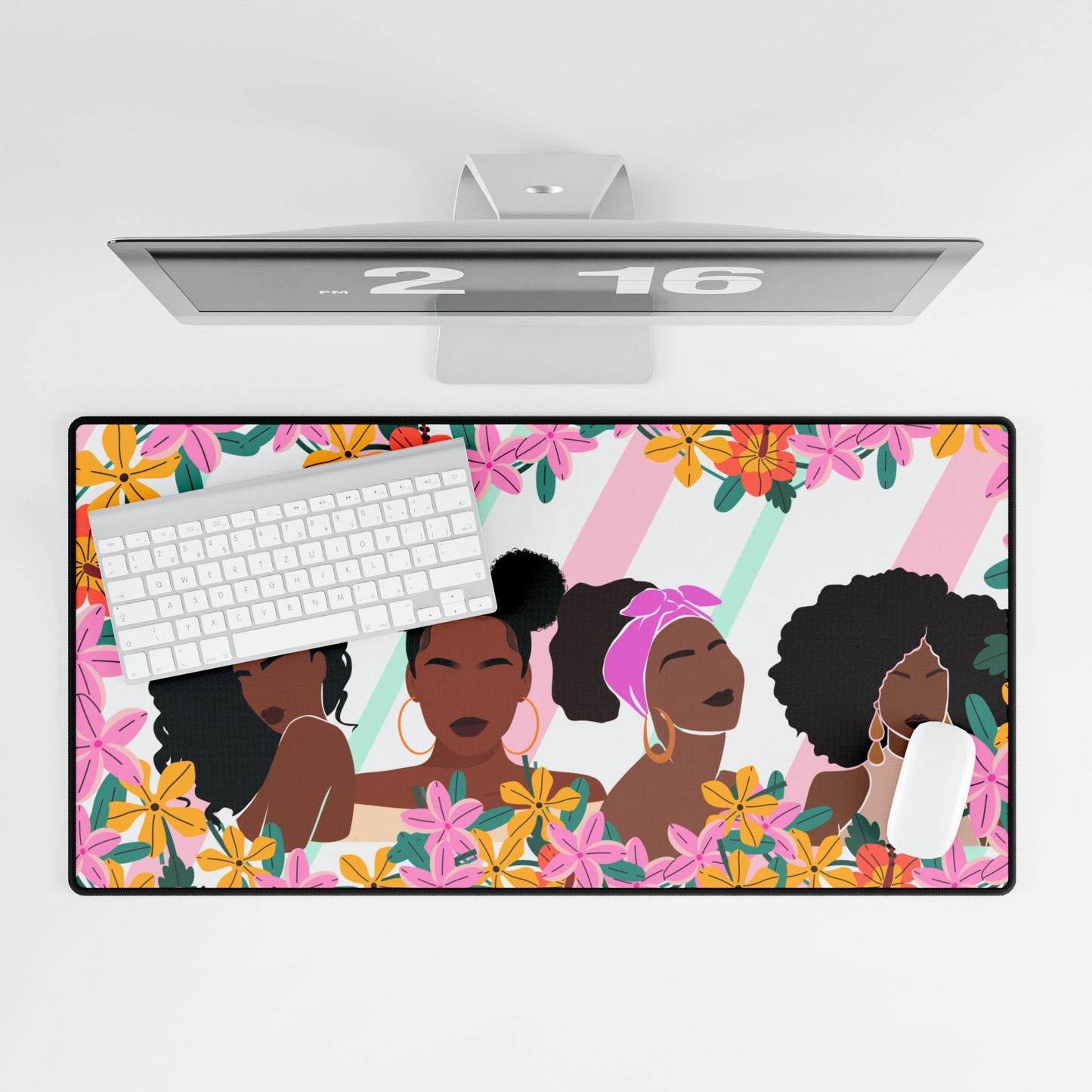 Garden of her Desk Mat