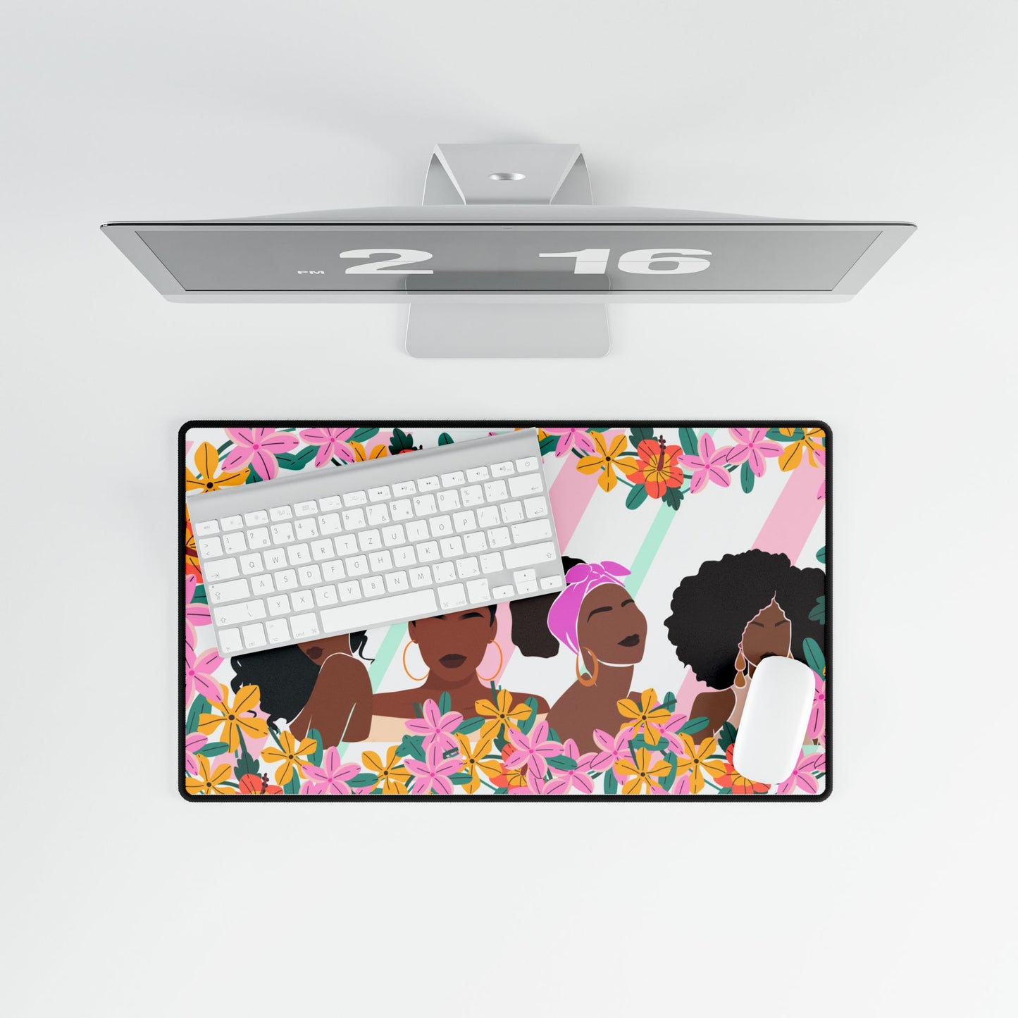 Garden of her Desk Mat